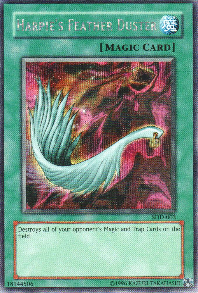 Harpies Feather Duster - SDD-003 - PROMO Prismatic Secret Rare